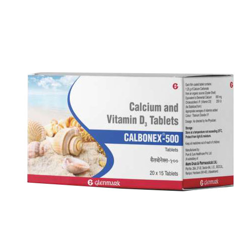 CALBONEX 500 TAB