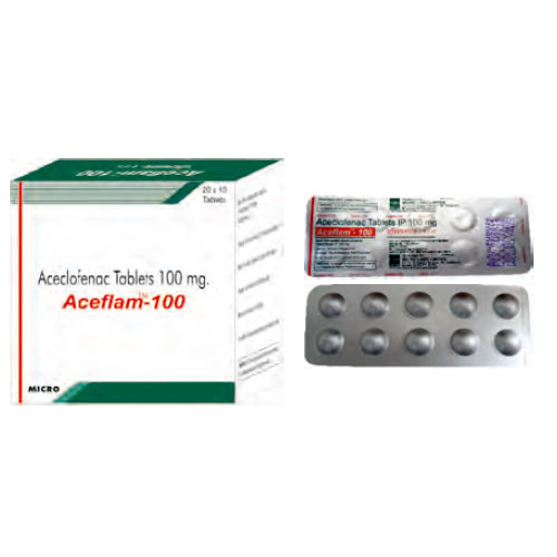 ACEFLAM 100 MG TABLETS